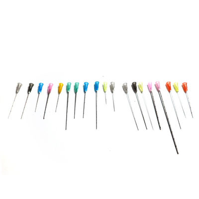 Microcânula Agulha descartável 16g 17g 21g 22g 25g 38mm 50mm 60mm 90mm