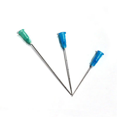 Micro Agulha de Cánula de Ponta Tofa para Injecção de Enchimento Dermológico Agulhas de Cânula de Ponta Tofa
