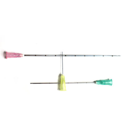 Top Venda Bunt Tip Microcannula Bunt Cannula Agulha fina Micro cannula para o rosto
