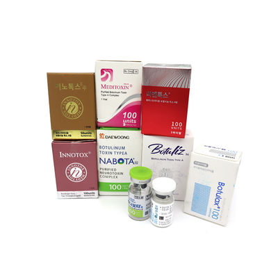 50IU 100U Allergan Botox Innotox Botulax Nabota Rentox Meditoxin Innotox