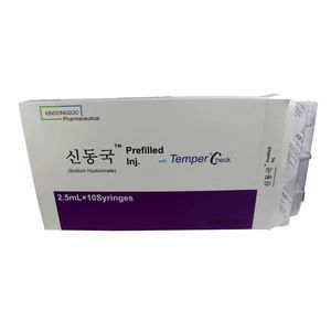 Hyaluronato de sódio 25 mg/ 2,5 ml Hyaron pré- preenchido Injecção Injecção Rejuvenescimento da pele