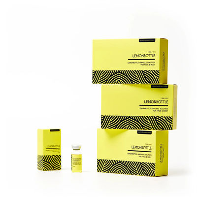 LEMON Bottle Ampola Solução Dissolvente de Gordura Injecções Metabolismo das gorduras