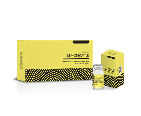 LEMON Bottle Ampola Solução Dissolvente de Gordura Injecções Metabolismo das gorduras