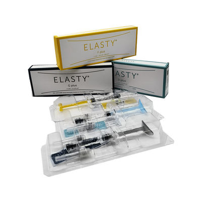 ELÁSTICO 1 × 1 ml de enchimento com ácido hialurónico de viscosidade média