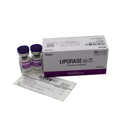Liporase Hyaluronidase 10 Vials Enzima que hidroliza o ácido hialurónico