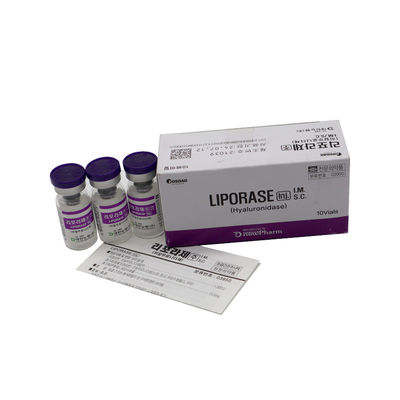 Liporase Hyaluronidase 10 Vials Enzima que hidroliza o ácido hialurónico