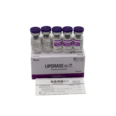 Liporase Hyaluronidase 10 Vials Enzima que hidroliza o ácido hialurónico