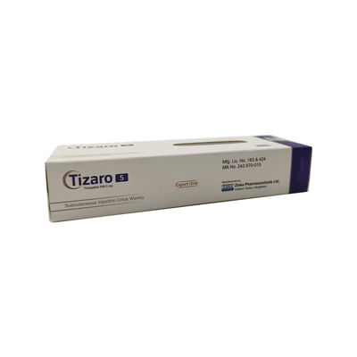 Tirzepatida (Tizaro 2,5 mg/ 0,5 ml / 5 mg/ 0,5 ml / 7,5 mg/ 0,5 ml)