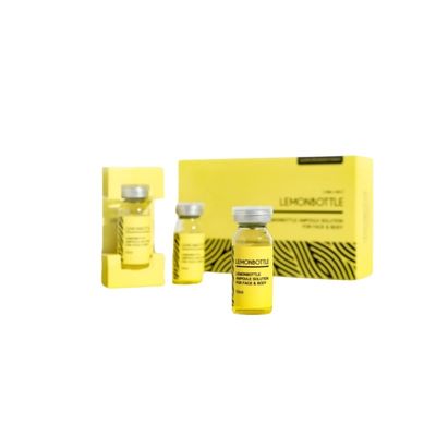 Solução de gordura Limão Botelha 10 ml 5 frascos