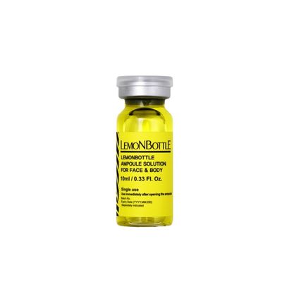 Solução de gordura Limão Botelha 10 ml 5 frascos