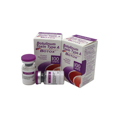 Toxina Botulínica Botox para rugas faciais Armazenamento seco