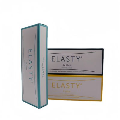 Elasty Plus Dermal Filler 1 Seringas Formação facial e corporal