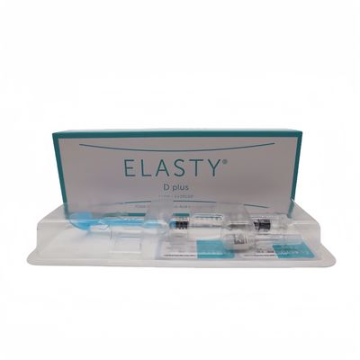 Elasty D     CE (Deep)    2 X 1 ml Hyaluronic Acid Dermal Filler para a Formação Facial e Corporal
