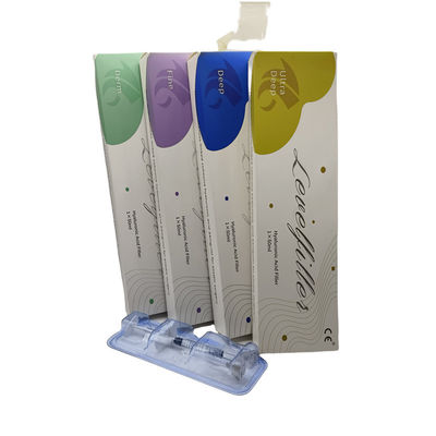 Filler cutâneo de ácido hialurónico para linhas finas e rugas