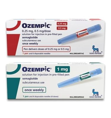 Ozempic Semaglutide Injecção 0,5 mg 1 mg 2 mg 1,5 ml 3 ml