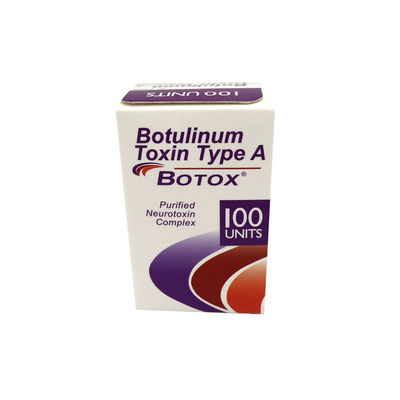 Botox alergénico onabotulinumtoxinA Botox Injecção cosmética