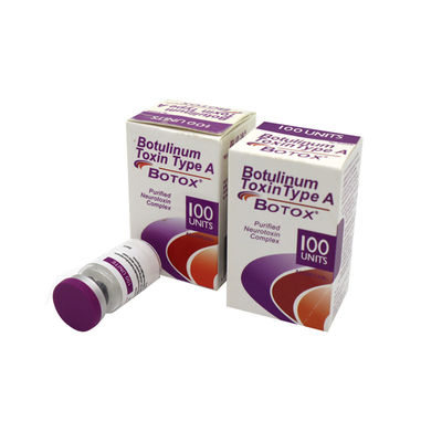 Botox alergénico onabotulinumtoxinA Botox Injecção cosmética