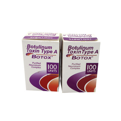 Botox alergénico onabotulinumtoxinA Botox Injecção cosmética