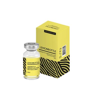 Solução de Ampola de Frasco de Limão 5X 10 ml Injecção Dissolvente de Gordura