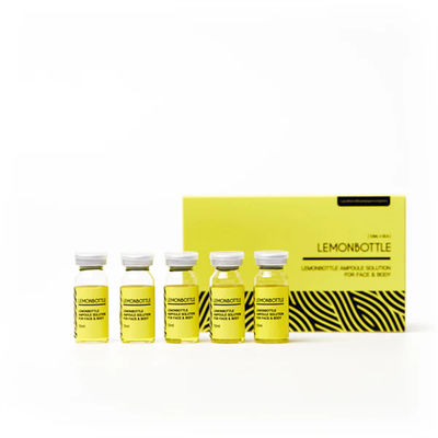 Solução de Ampola de Frasco de Limão 5X 10 ml Injecção Dissolvente de Gordura