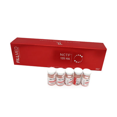 FILLMED NCTF 135 HA 5 frascos Reforço de solução anti- rugas para cuidados pessoais