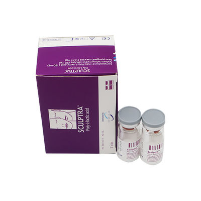 Sculptra Ácido Poli-L-láctico PLLA Plástico de enchimento facial