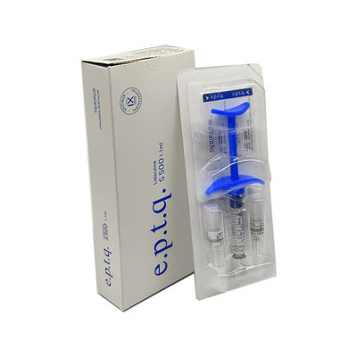 E.P.T.Q. S500 1x1.1ml Tecido de textura espessa Hyaluronic Acid Dermal Filler para aumento facial