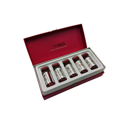 Ampolas rápidas e eficazes Dissolvente de gordura Ampolas vermelhas para injecção