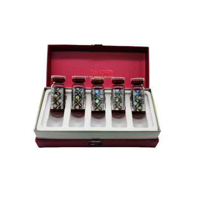 Ampolas rápidas e eficazes Dissolvente de gordura Ampolas vermelhas para injecção