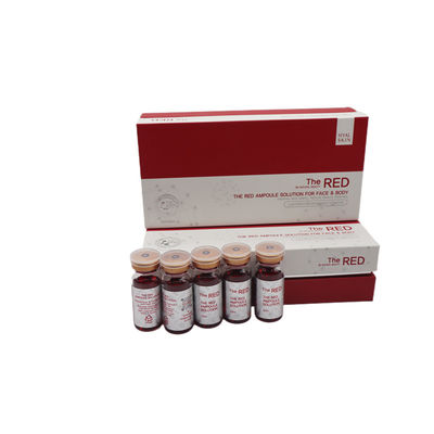 Ampolas rápidas e eficazes Dissolvente de gordura Ampolas vermelhas para injecção