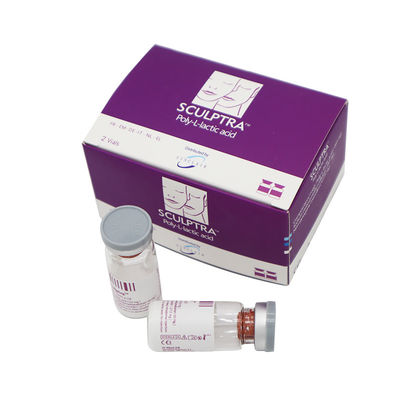 Sculptra não visível 2 frascos X5 ml elevador de nádegas e mama