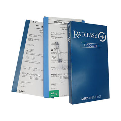 Radiesse Preenchimento dérmico estimular a produção de colágeno 0,8cc 1,5cc Radiesse