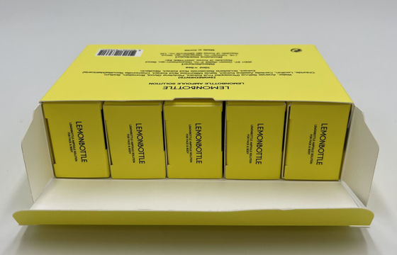 Solução de gordura garrafa de limão 10ml*5 para dissolver gordura Celulite dissolvida