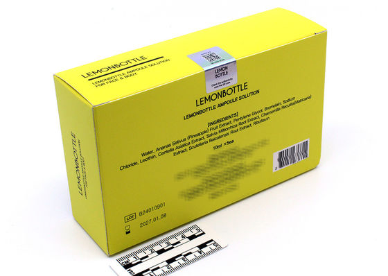 Solução de gordura garrafa de limão 10ml*5 para dissolver gordura Celulite dissolvida