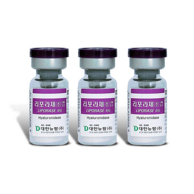 Liporase hialuronidase (10 frascos) para enchimento cutâneo