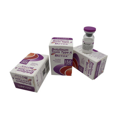 Allergan 100 IU solução salina Botox Hutox Rentox Innotox 50 IU