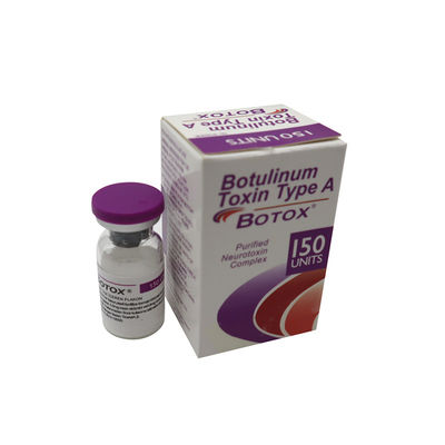 Allergan 100 IU solução salina Botox Hutox Rentox Innotox 50 IU 150 IU rugas na testa