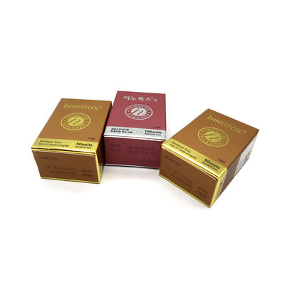 50IU 100U 150UI 200U BTX Allergan Botox Innotox Botulax Nabota Rentox Meditoxina