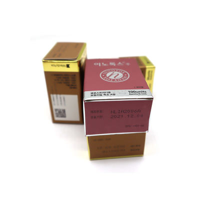 50IU 100U 150UI 200U BTX Allergan Botox Innotox Botulax Nabota Rentox Meditoxina