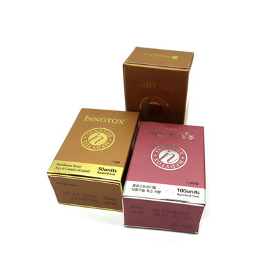 50IU 100U 150UI 200U BTX Allergan Botox Innotox Botulax Nabota Rentox Meditoxina