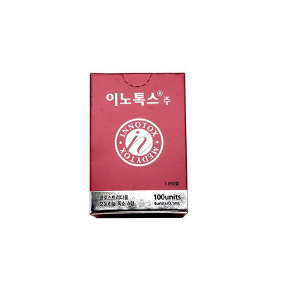 50UI 100U 150UI 200U Allergan Innotox Botulax Nabota Rentox Meditoxin Hutox