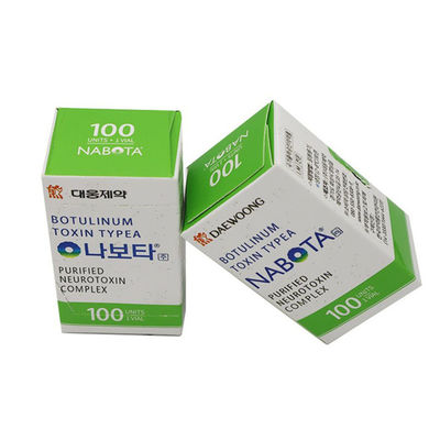 50IU 100U 150UI 200U Allergan Botox Toxina Botulínica Tipo A Innotox Botulax Nabota Rentox Meditox BTX