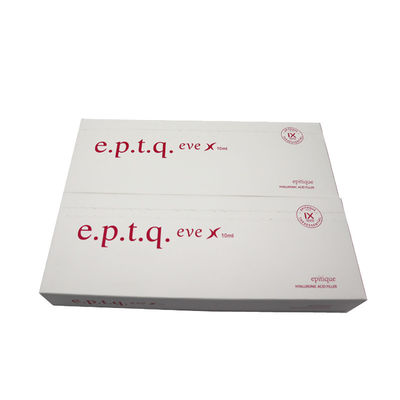 EPTQ e.p.t.q Hyaluronato de sódio cruzado com enchimento cutâneo HA certificado CE 24 mg/ml