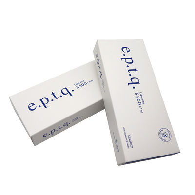 EPTQ e.p.t.q Hyaluronato de sódio cruzado com enchimento cutâneo HA certificado CE 24 mg/ml