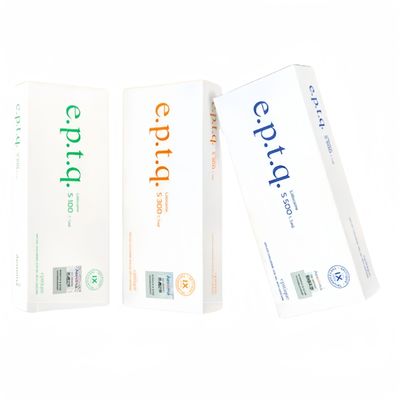 E.P.T.Q. Epitique Hyaluronic Acid Dermal Filler Bem conhecido Eptq Ha Filler aprovado pela CE Epitique Hyaluronic Acid Epitique Filler para lábios 24mg/ml
