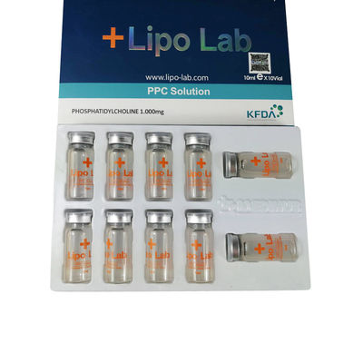 Lipo Lab Ppcs Solução Corpo Emagrecimento Dissolvente de Gordura Injecções 10 frascos