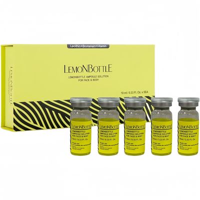 Botão de Limão 10mlx5 Solução de Gordura Injecção Reduz a Celulite e o Excesso de Peso