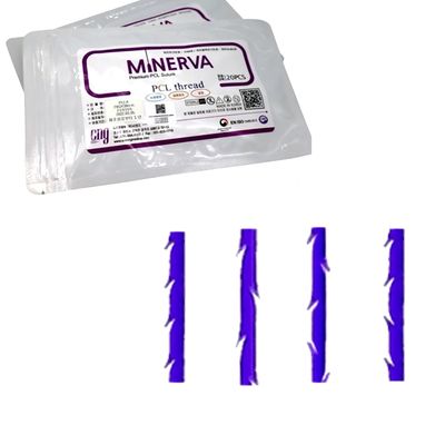 Fios de elevação absorvíveis PDO para levantar pescoço e bochechas