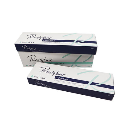 Preenchedor dérmico de ácido hialurônico projetado para suavizar rugas e restaurar o volume da pele com hidratação e firmeza de longa duração