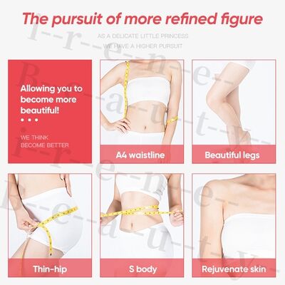 RF 3 em 1 EMS Galvânico Infravermelho Ultrassônico Anti Celulite Queimador de Gordura Massagista de Emagrecimento Corporal Lipolab Limão Kybella Perda de Peso